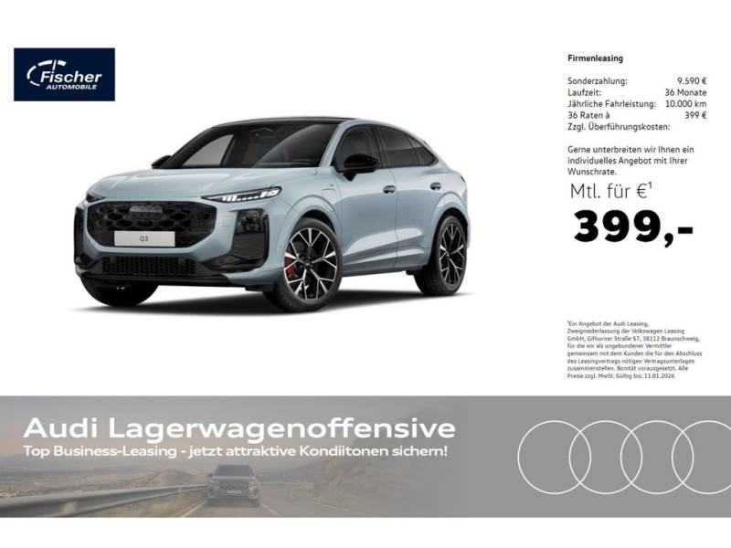 Audi Q3 Sportback e-hybrid S line