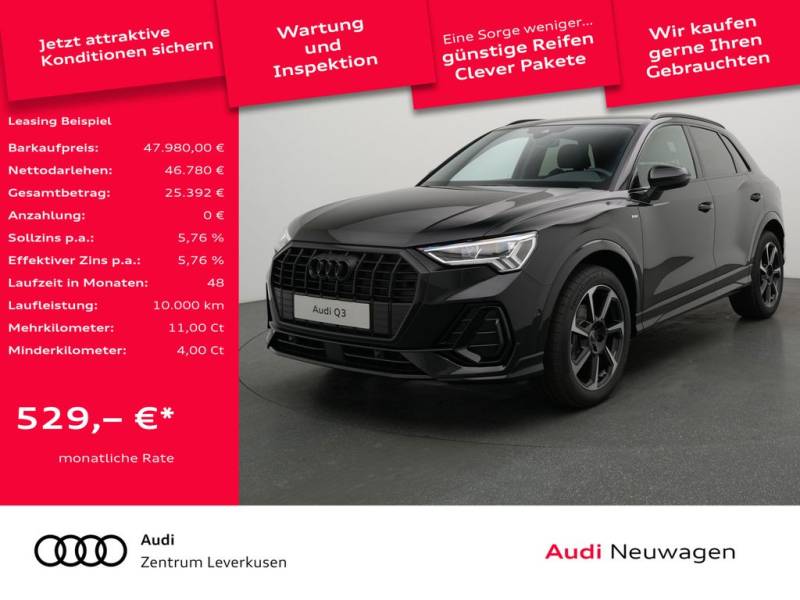 Audi Q3 TFSI S line LED PANO ACC AHK KAM NAVI VIRT