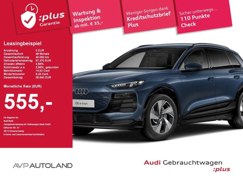 Audi Q6 SUV e-tron