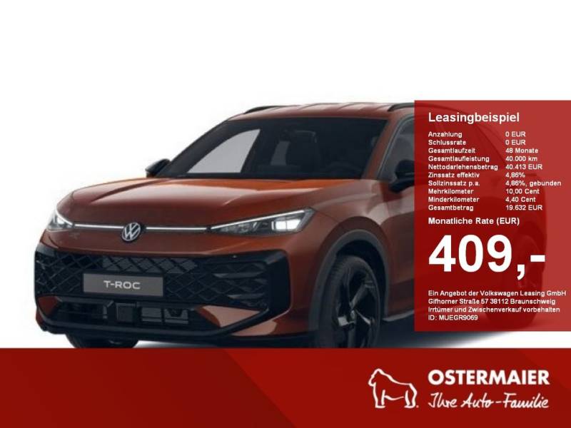 Volkswagen T-Roc NEU R-Line 1.5eTSI 150PS DSG IQ.LIGHT,NAVI