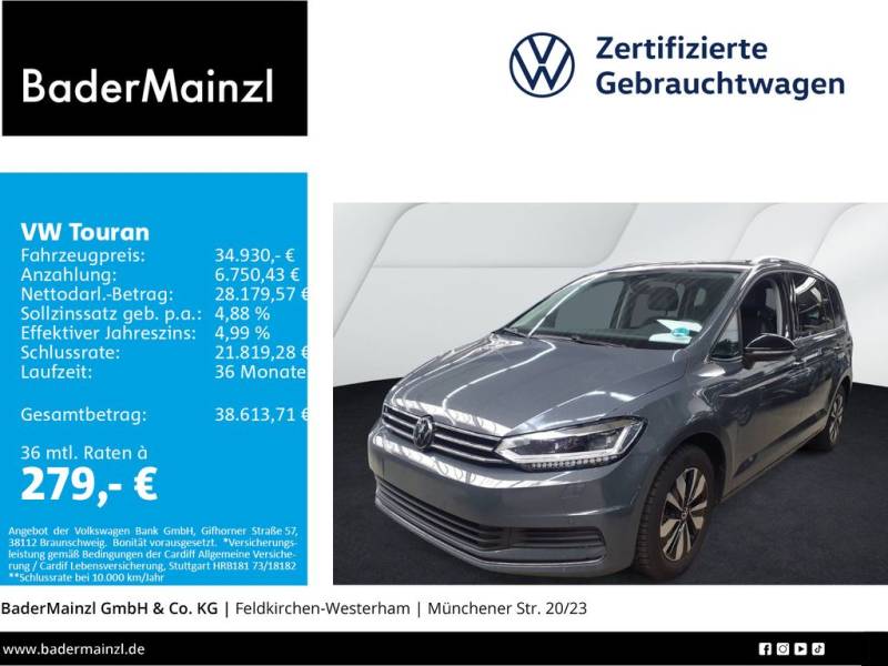 Volkswagen Touran 1.5 TSI DSG Goal 7-S. AHK Virtual ACC LED