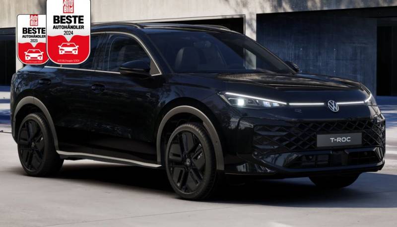 Volkswagen T-Roc 1.5 eTSI DSG R-Line +BLACK-STYLE+CAM+PANO+