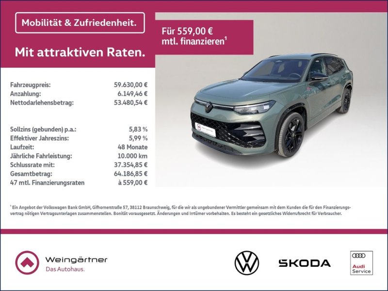 Volkswagen Tayron R-Line 4Motion, AHK, IQ Light, Black-Styl
