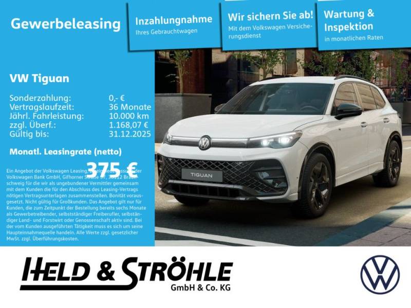 Volkswagen Tiguan R-Line 2,0TDI WKR AHK BLK IQ-Drive