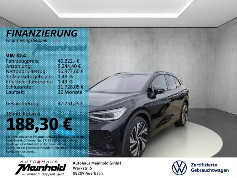 Volkswagen ID.4 GTX, Kamera, AHK, Harman Kardon, Wärmepumpe