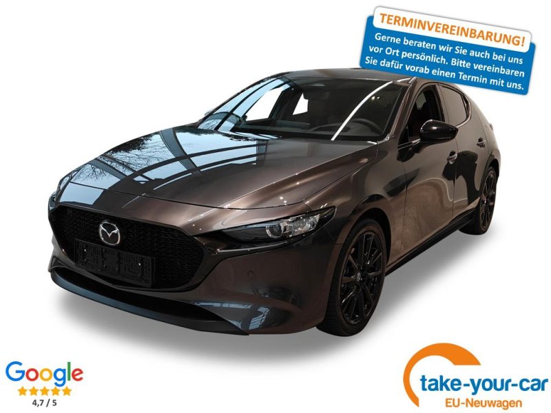 Mazda 3 Nagisa BOSE+LEDER+SHZ+KAMERA+HUD+NAVI+ACC+1...