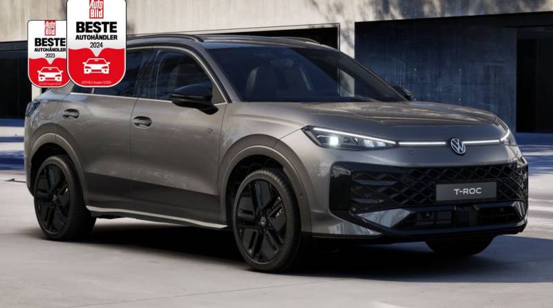 Volkswagen T-Roc 1.5 eTSI DSG R-Line +BLACK-STYLE+CAM+PANO+