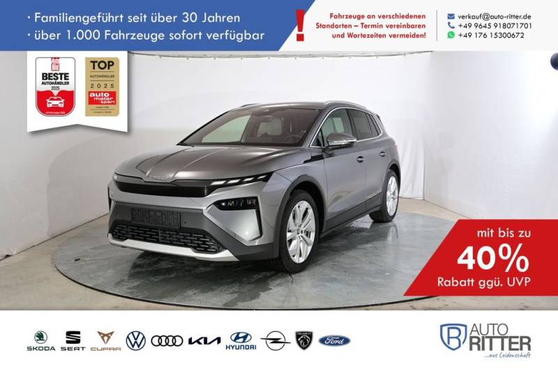 Skoda Elroq 85 ACC-AHK-RFK-LED-Navi-Carplay-Klima-P...