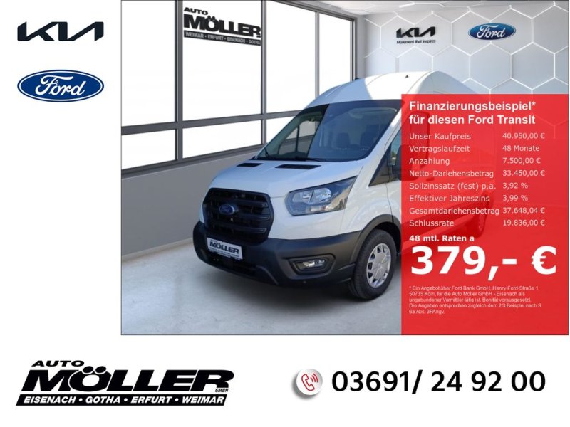 Ford Transit Kasten 350 L3 H3 2.0 TDCi DPF EU6d K-Wag