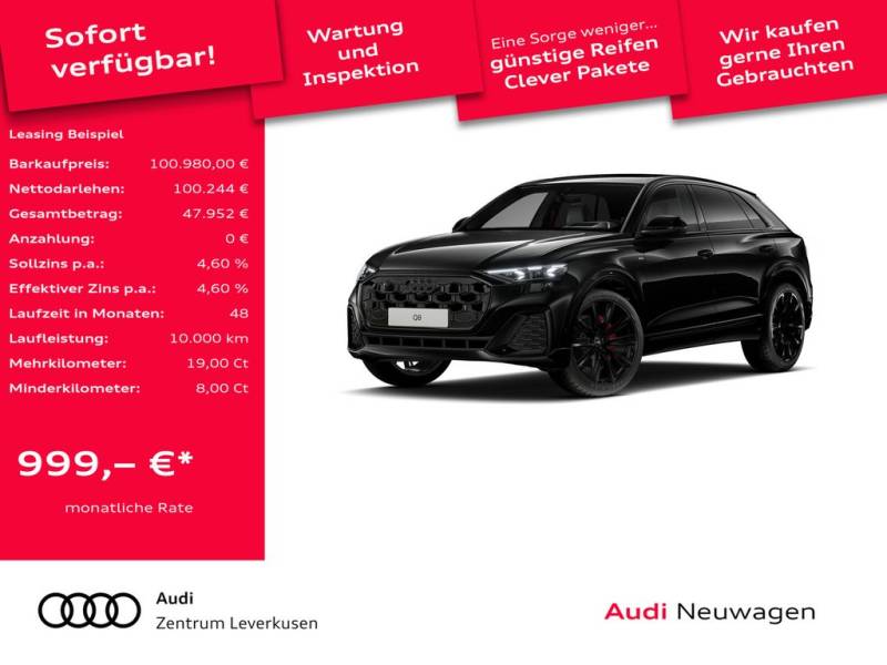 Audi Q8 TDI S line business VIRT HUD AKTIVSITZ LEDER