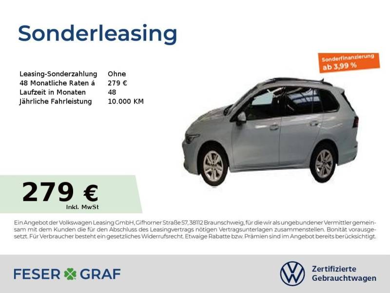 Volkswagen Golf 8 Variant Life 1.5 TSI APP AHK LED SiHz