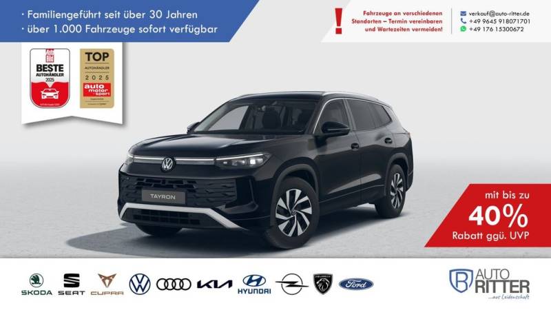 Volkswagen Tayron Prime ACC-RFK-Navi-Carplay-Klima-PDC-S...