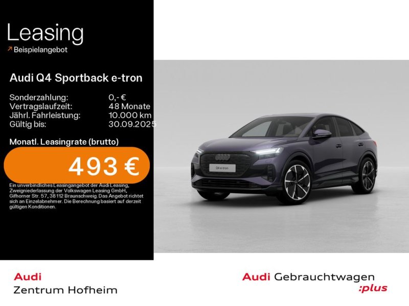 Audi Q4 Sportback e-tron 45 S line*Sonos*Pano*AR-HUD*