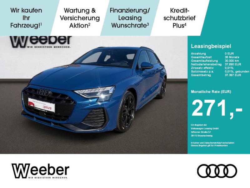 Audi A3 Sportback S-LINE AHK MATRIX NAVI HEAD-UP OPTI