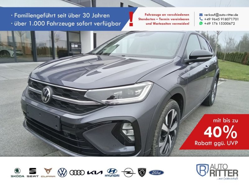 Volkswagen Taigo R-Line ACC-AHK-RFK-LED-Navi-Carplay-Kli...
