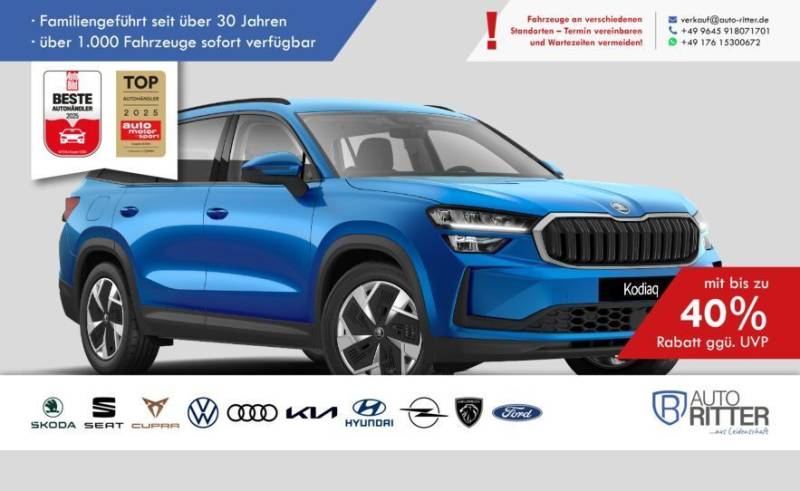Skoda Kodiaq Selection ACC-AHK-RFK-LED-Navi-Carplay...