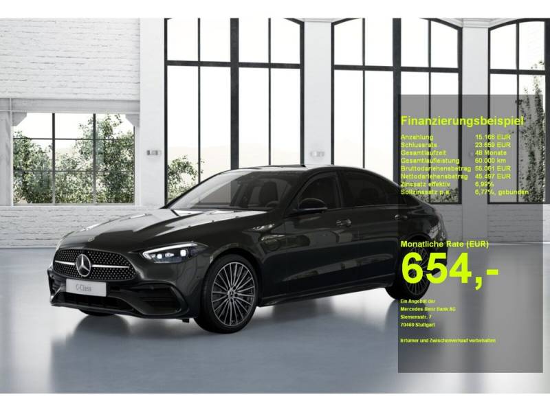 Mercedes-Benz C 200 #AMG #PANO #DIGITAL LIGHT #AHK #DISTRONIC