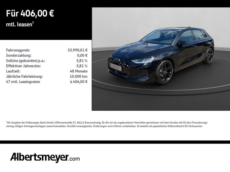 Audi A3 Sportback  30 TFSI ADVANCED+ACC+CARPLAY+VIRTU