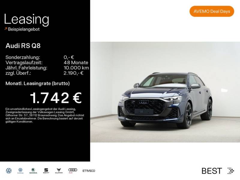 Audi RS Q8 performance HUP*LASER*BandOADV*MASSAGE*PANO*