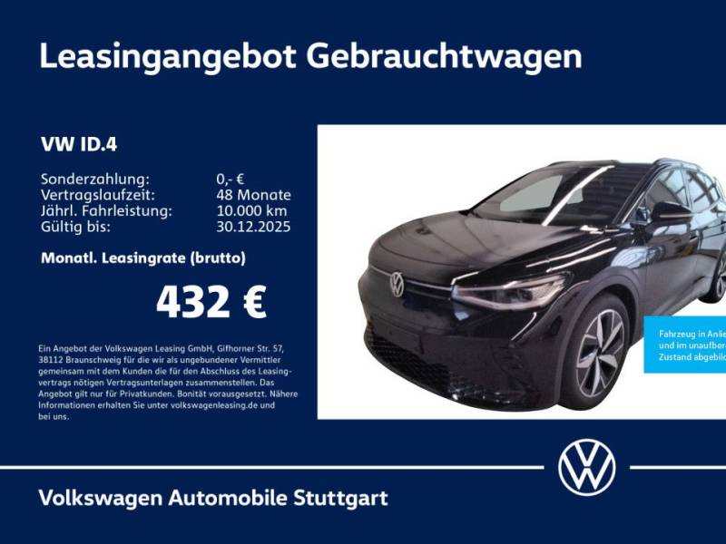 Volkswagen ID.4 GTX 250kW SHZ Kamera Klima Navi