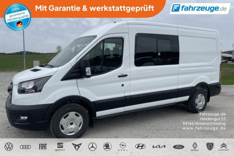 Ford Transit Kasten Doppelkabine 130 PS L3H2 350*Kam*