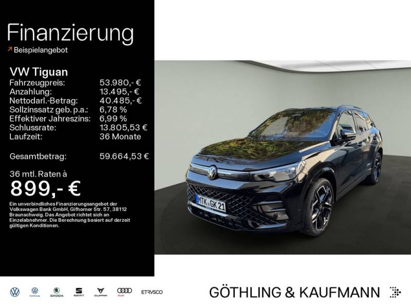 Volkswagen Tiguan R-Line 2,0TDI SCR 4M DSG PANO, AHK, LEDER