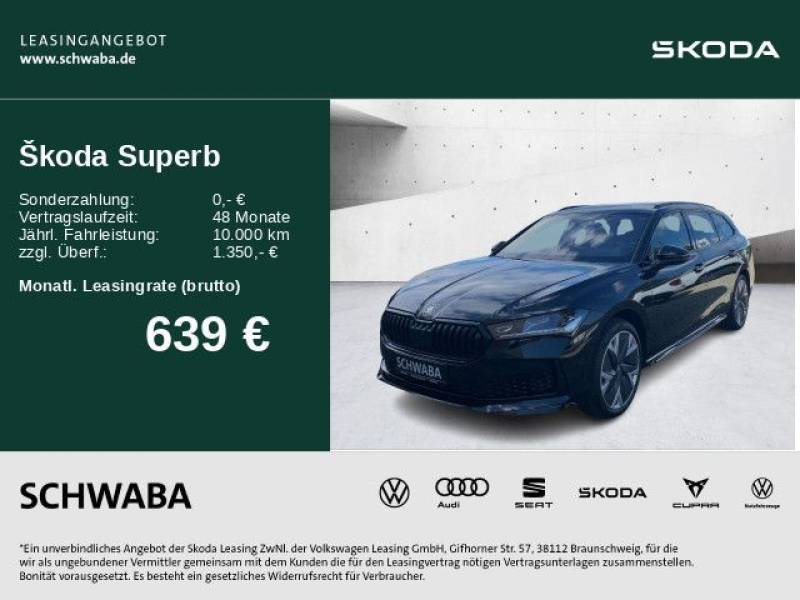 Skoda Superb Combi Sportline 2,0 TSI DSG 4x4 *MATRIX*