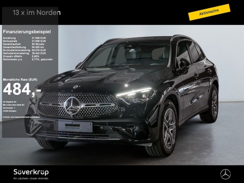 Mercedes-Benz GLC 200 4M AMG SPUR AHK 360 PDC SHZ MEMO