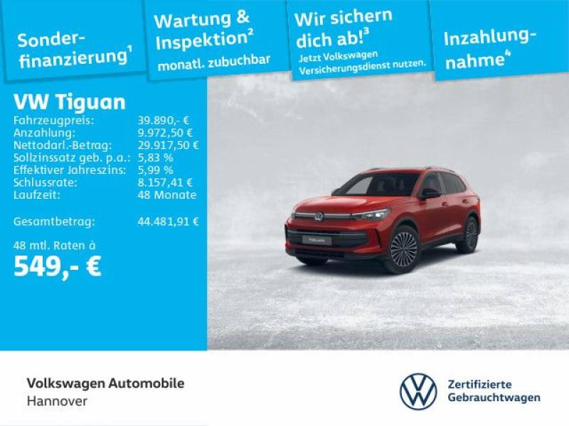 Volkswagen Tiguan 2.0 TDI Goal DSG Navi AHK HUD DigCockpit