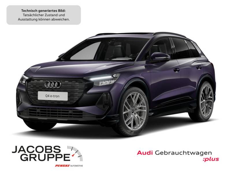 Audi Q4 45 2xS line/Black/Pano/HuD/AHK/Wärmepumpe/ACC