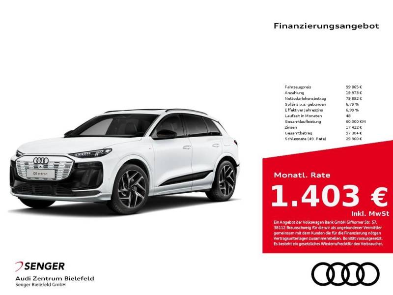 Audi Q6 e-tron quattro Komfortpaket pro Memory