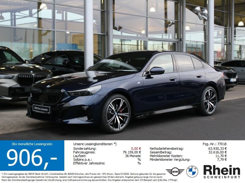 BMW 520d Limousine M Sportpaket