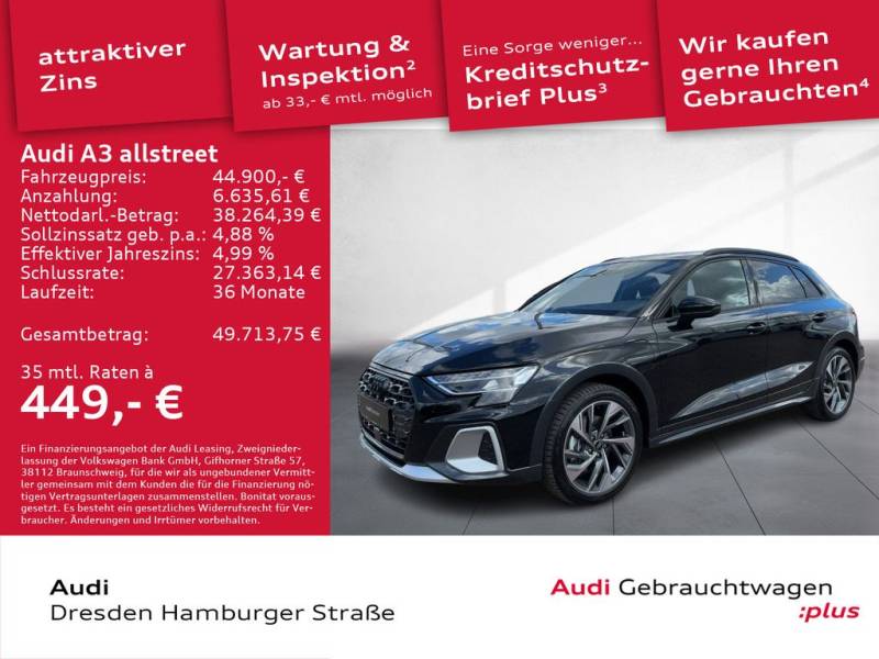 Audi A3 allstreet 40 TFSI e 150(204) kW( PS) S tronic