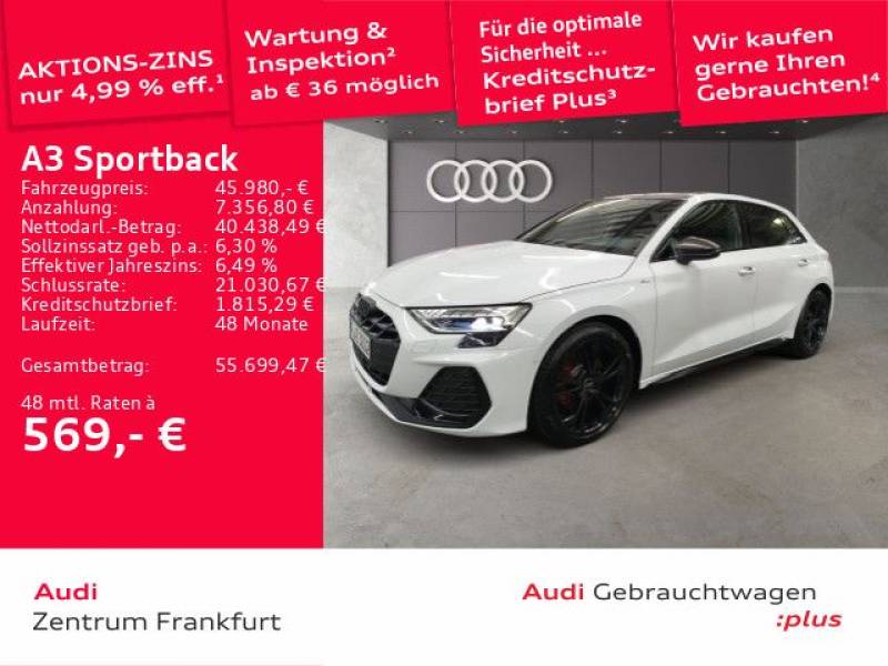 Audi A3 Sportback S line 35 TFSI S tronic