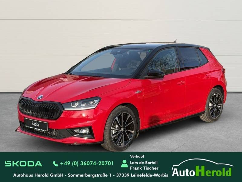 Skoda Fabia Monte Carlo 1,5TSI 110 kW+DSG*PV 6.120,-€*