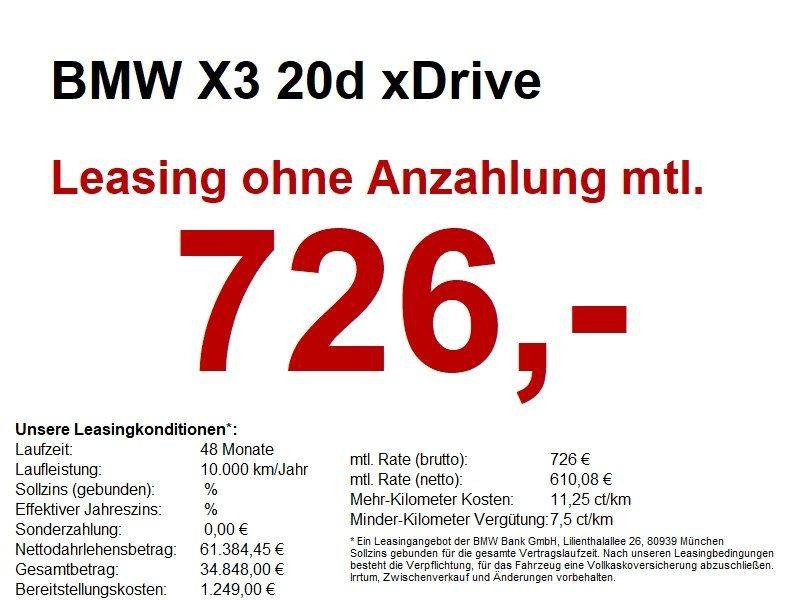 BMW X3 20d xDrive M Sportpaket