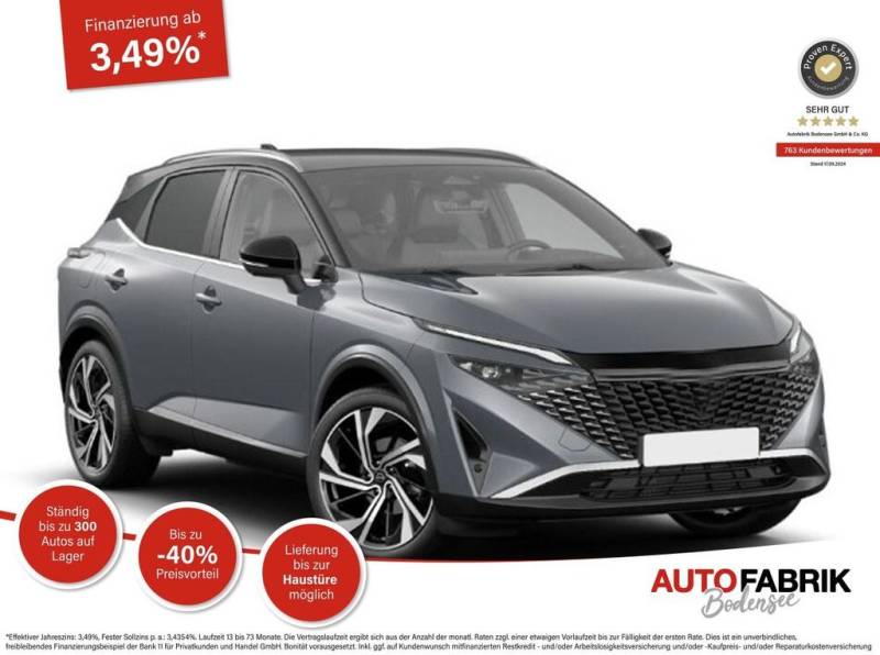 Nissan Qashqai N-Design 1.3 mHEV AT Pano*20"*NAVI*E-Hec