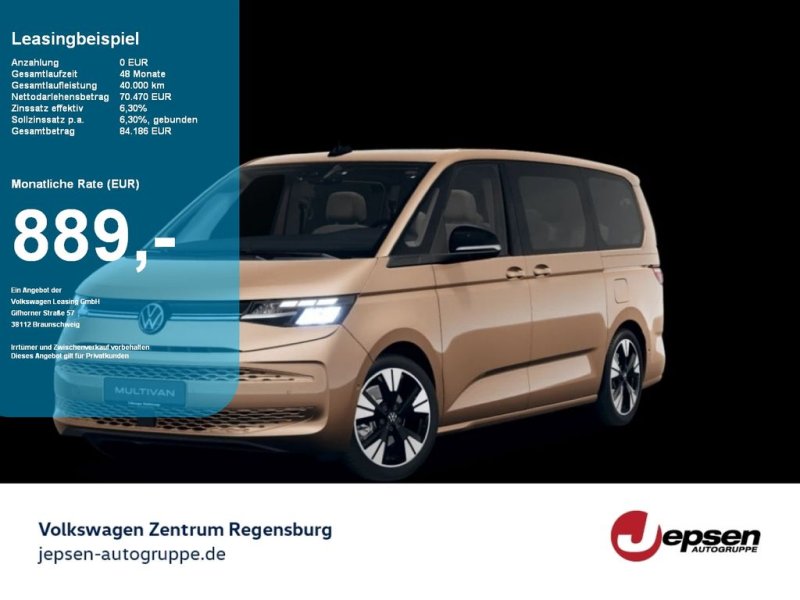 Volkswagen T7 Multivan Life DSG ÜL 2xSchiebetür