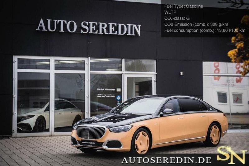 Maybach S680  4M VIRGIL ABLOH LIMITED 1 OF 150 CARS