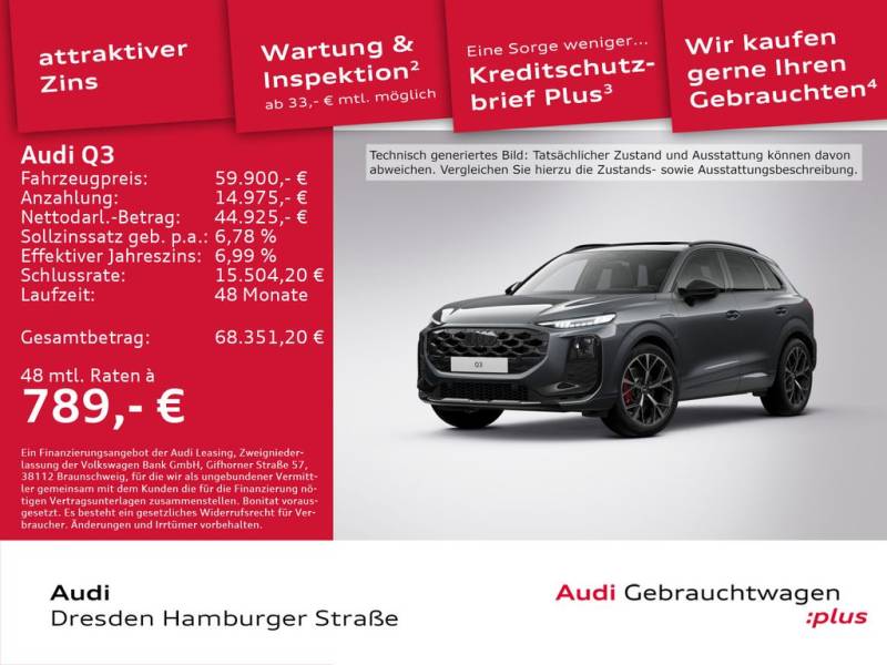 Audi Q3 SUV e-hybrid 200 kW S tronic