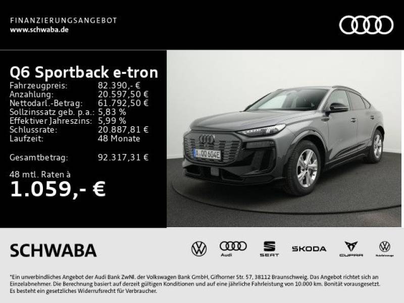 Audi Q6 Sportback e-tron performance *TechPro*AHK*