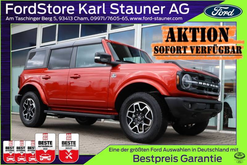 Ford Bronco Outer Banks 2.7 V6 EcoB. 4x4 Hardtop AHK