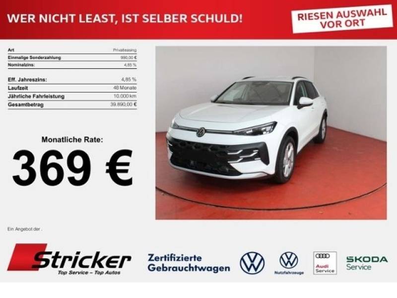 Volkswagen T-Roc Life 369€ mtl. RFK Winterpaket LED-Plus A