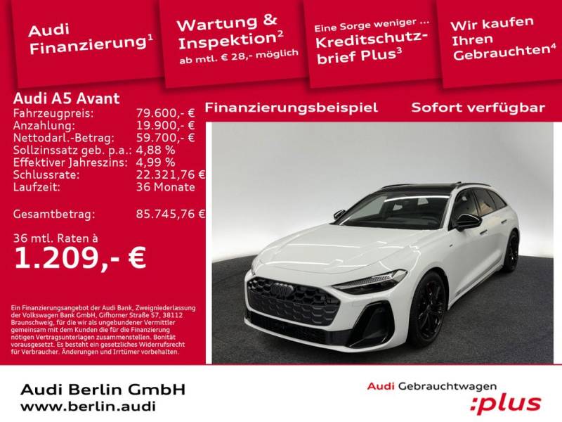 Audi A5 Avant e-hybrid quattro S tronic