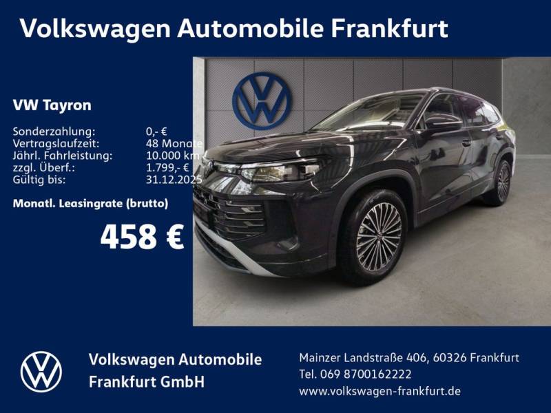 Volkswagen Tayron Elegance 1,5 l eHybrid OPF 110 kW (150 PS