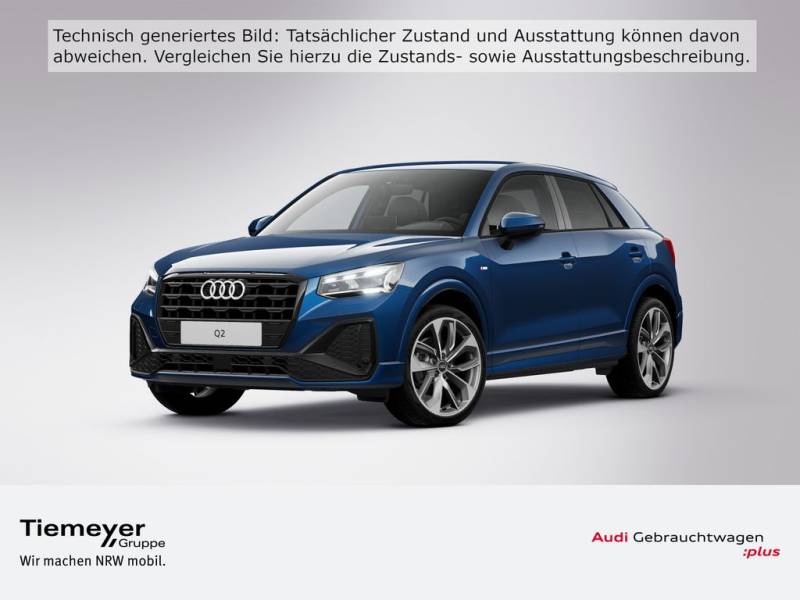 Audi Q2 35 TFSI 2x S LINE LM19 FEINNAPPA AHK MATRIX