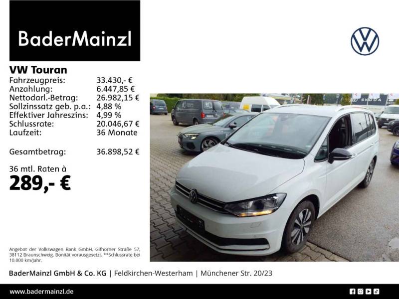 Volkswagen Touran 1.5 TSI DSG Goal 7-Sitz Kamera Navi ACC