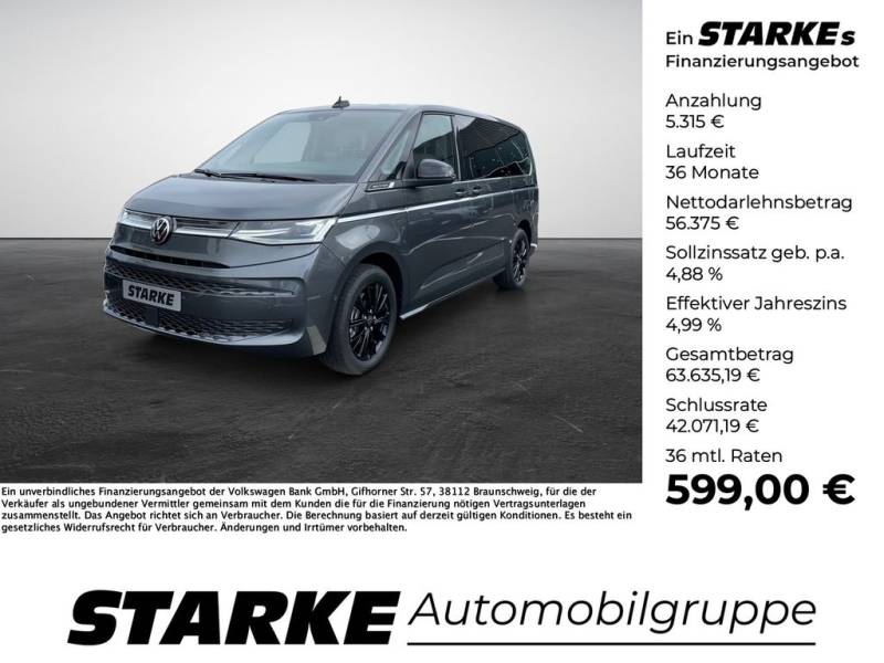 Volkswagen T7 Multivan 2.0 TDI DSG Style lang  AHK Navi LED