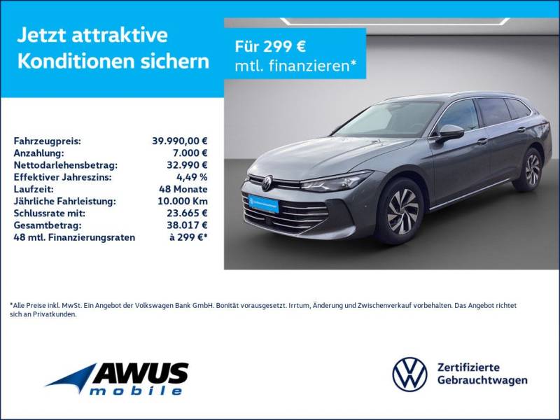 Volkswagen Passat Variant 2.0TDI DSG Business AHK HUD LED