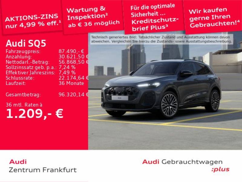 Audi SQ5 TFSI S tronic MatrixLED Luft Massage